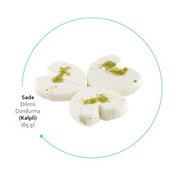 4 Kg Sade Kalp Dilimli (Porsiyon) Dondurma 65 g - Thumbnail