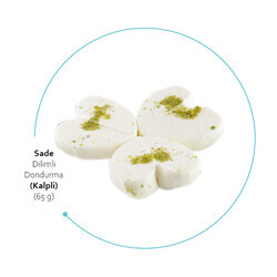 4 Kg Sade Kalp Dilimli (Porsiyon) Dondurma 65 g - Thumbnail