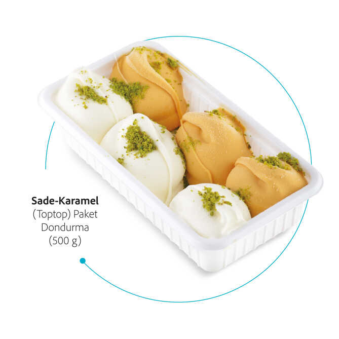 Sade Karamel Dondurma