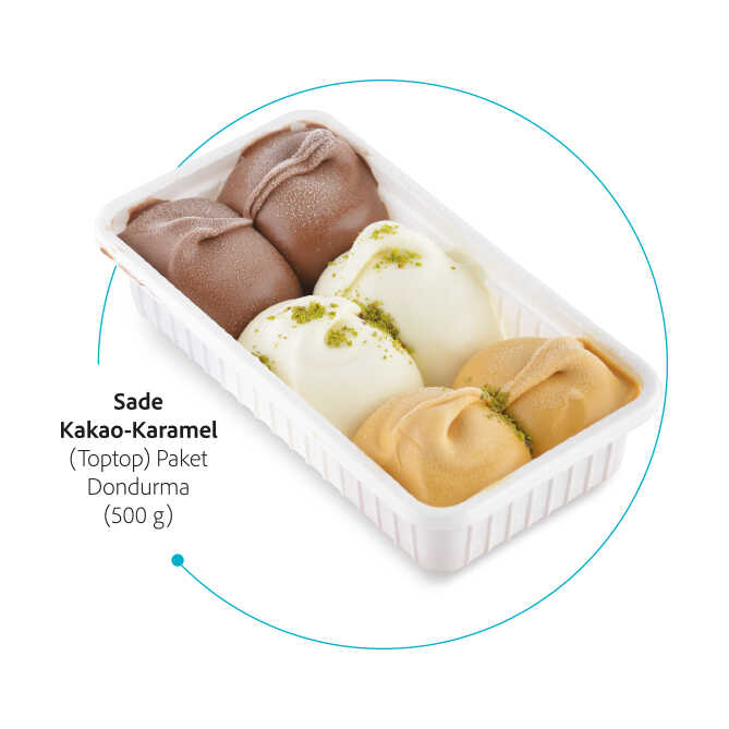 Sade Kakao Karamel Dondurma