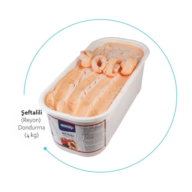 Şeftali Reyon Dondurma