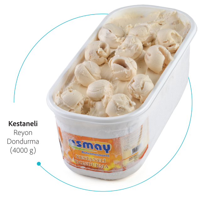 Kestaneli Reyon Dondurma