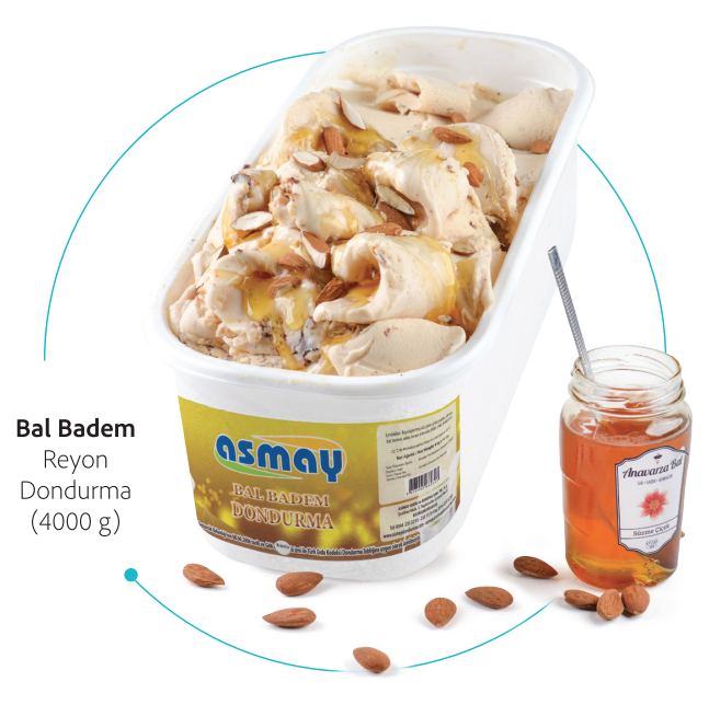 Bal Bademli Reyon Dondurma