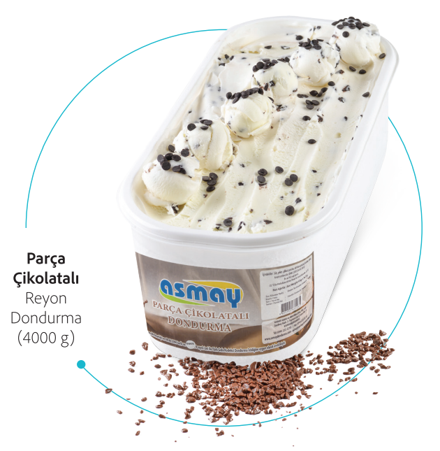 Parça Çikolatalı Reyon Dondurma